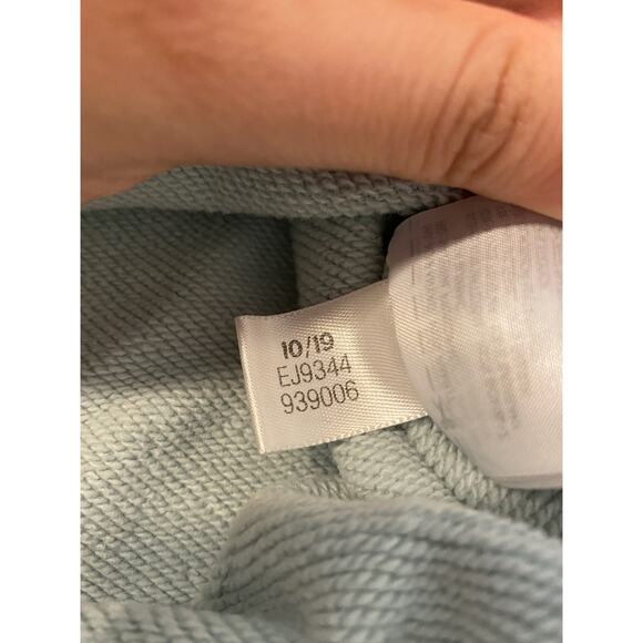 Adidas Women’s Mint Green Cropped Hoodie Size Small - Picture 6 of 11